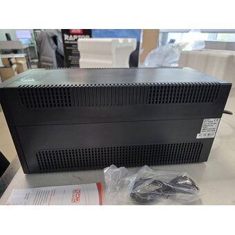  УЦ Источник бесперебойного питания Powercom Raptor RPT-1500AP 900Вт 1500ВА черный (плохая упаковка, вид б/у, сильный запах пластика) 