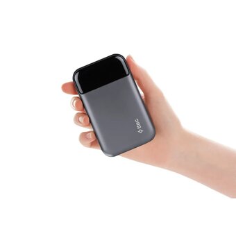  Внешний аккумулятор TTEC 2BB214UG ReCharger Pro LCD 10000mAh PD 30W Powerbank Space Gray 