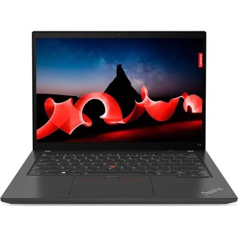  Ноутбук Lenovo ThinkPad T14 G4 (21HESGC100) Core i5 1335U 16Gb SSD1Tb Intel UHD Graphics 14" IPS WUXGA (1920x1200) Windows 11 Pro 64 black WiFi BT Cam 