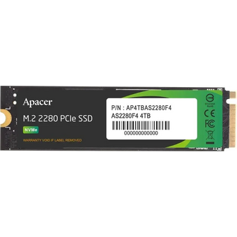  SSD Apacer AS2280F4 AP4TBAS2280F4-1 M.2 2280 4TB Standard(Single) 