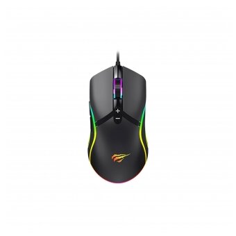  Мышка игровая с RGB подсветкой HAVIT GAMENOTE HV-MS1026 USB 6400 DPI Gaming 