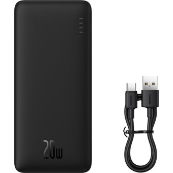 Портативное зарядное устройство Baseus PPQD090001 Airpow Black 
