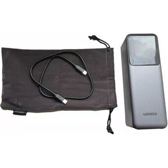  Внешний аккумулятор UGREEN PB722 (35525B) 25000mAh Fast Charging Power Bank 200W Gray 