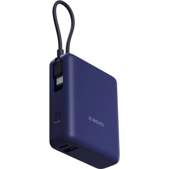  Внешний аккумулятор Xiaomi BHR9341GL 33W Power Bank 10000mAh (Integrated Cable) Ice Blue GL 