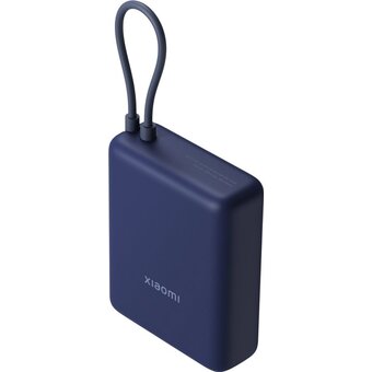  Внешний аккумулятор Xiaomi BHR9341GL 33W Power Bank 10000mAh (Integrated Cable) Ice Blue GL 