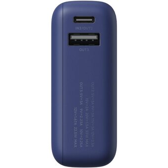  Внешний аккумулятор Xiaomi BHR9341GL 33W Power Bank 10000mAh (Integrated Cable) Ice Blue GL 