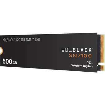  SSD Western Digital SN7100 (WDS500G4X0E) Black M2.2280 PCIe 4.0 500Gb, 6800MBs/5000MBs, TBW 300, 1 year 