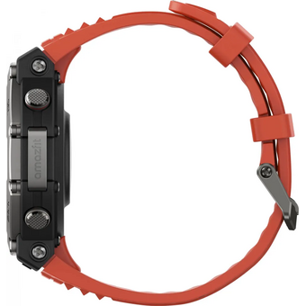  Smart-часы Amazfit T-Rex 3 A2323 48.5мм (1746757) 1.5" Amoled корп.темно-серый рем.красный разм.брасл. 145-210мм 