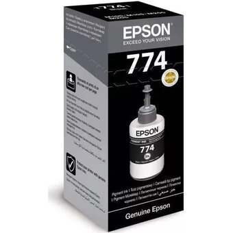  Картридж струйный Epson T7741S C13T774198 черный 6000стр 140мл для Epson M100/105/200 