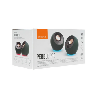  Колонки Creative Pebble Pro 2.0 (51MF1710AA000) черный/темно-зеленый 