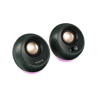  Колонки Creative Pebble Pro 2.0 (51MF1710AA000) черный/темно-зеленый 