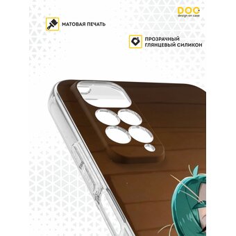  Силиконовый чехол DesignOnCase для Redmi Note 11 (Редми Нот 11), с принтом Voices of the void 