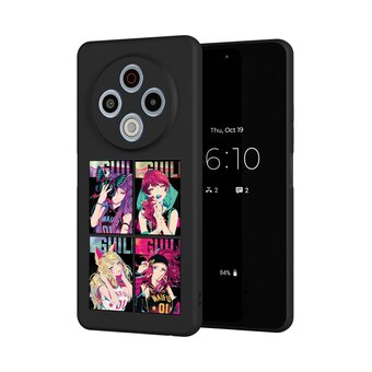  Силиконовый чехол DesignOnCase на Tecno Spark 30 4G , с защитой камеры, с принтом KDA - League of legends 