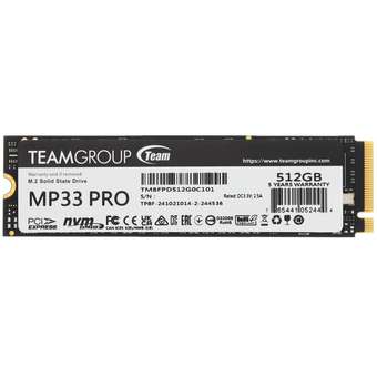  SSD Team Group MP33 Pro (TM8FPD512G0C101) 512GB 