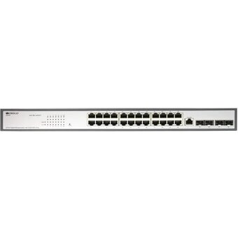  Коммутатор настраиваемый Origo OS2328P/360W/A1A (L2) 24x1Гбит/с 4xКомбо(1000BASE-T/SFP) 24PoE 360W 