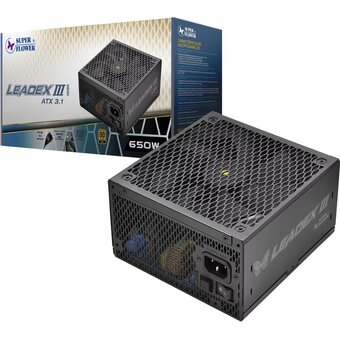  Блок питания Super Flower Leadex III Gold (SF-650F14GE) 650W 