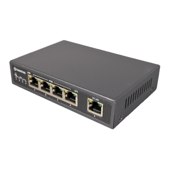  Коммутатор неуправляемый Tantos TSn-4P5G 00-00043085 (L2) 5x1Гбит/с 4PoE 60Wx 