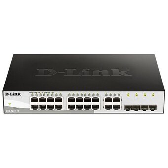  Коммутатор настраиваемый D-Link DGS-1210-16/G2A (L2) 16x1Гбит/с 4xКомбо (1000BASE-T/SFP) 