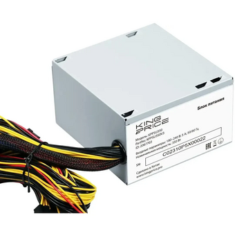 Блок питания KingPrice KPPSU350 (KPPSU350V3) (20+4pin) 120mm fan 2xSATA ATX 350W 