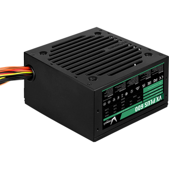  Блок питания FORMULA VX Plus 600 (4711401661665) ATX12V 2.3 600W APFC 12cm fan 24pin 1x(4+4)pin 2xPCIe(6+2) 3xMolex 1xFDD 4xSATA 