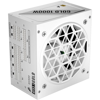 Блок питания 1STPLAYER NGDP Gold 1000W White (HA-1000BA4-WH)/ATX 3.1, APFC, 80 Plus Gold, LLC+DC-DC, full Japan solid-state caps, 120mm, full modular 