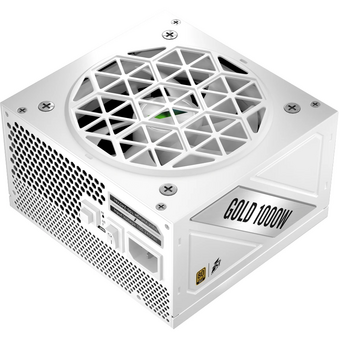  Блок питания 1STPLAYER NGDP Gold 1000W White (HA-1000BA4-WH)/ATX 3.1, APFC, 80 Plus Gold, LLC+DC-DC, full Japan solid-state caps, 120mm, full modular 