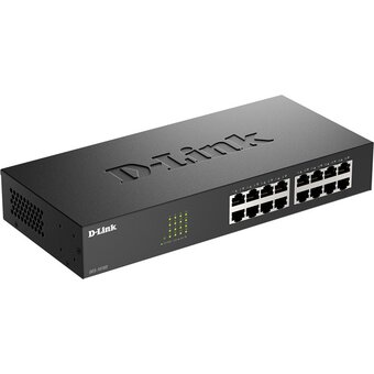  Неуправляемый коммутатор D-Link DES-1016D/I1A с 16 портами 10/100Base-TX 