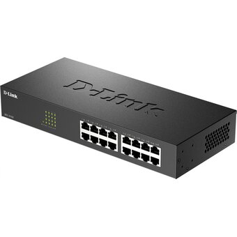  Неуправляемый коммутатор D-Link DES-1016D/I1A с 16 портами 10/100Base-TX 