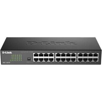  Неуправляемый коммутатор D-Link DGS-1024D/J1A с 24 портами 10/100/1000Base-T 