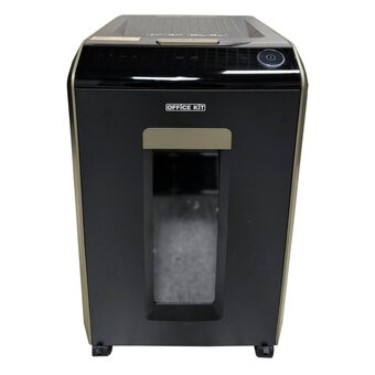 Шредер Office Kit SA200С 3,8x10 (OK3810SA200С) черный/серый 