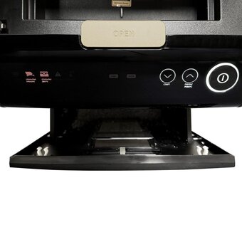  Шредер Office Kit SA200M 1,9х10 (OK1910SA200M) черный/серый 