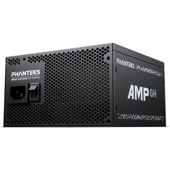  Блок питания PHANTEKS AMP GH 1200W (PH-P1200GR_BK01) (80 Plus Platinum, ATX 3.1, PCIe 5.1, APFC, 120mm Fan, Fully Modular, Black) 