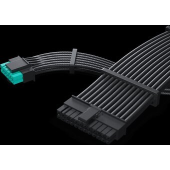  Блок питания PHANTEKS AMP GH 1200W (PH-P1200GR_BK01) (80 Plus Platinum, ATX 3.1, PCIe 5.1, APFC, 120mm Fan, Fully Modular, Black) 