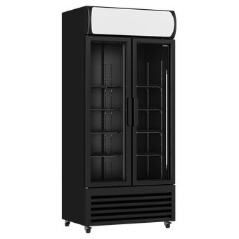  Витрина холодильная NORD RSC 600 GBB черная 