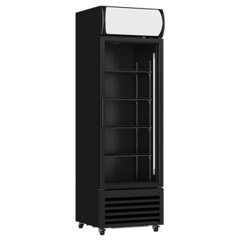 Витрина холодильная NORD RSC 400 GBB черная 
