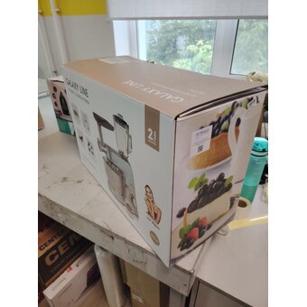  УЦ Кухонная машина Galaxy GL 2311 (плохая упаковка, треснута крышка миксера, нет резервуара к блендеру) 