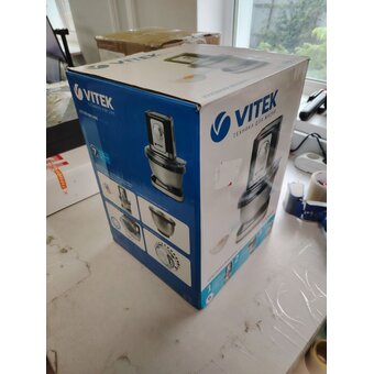  УЦ Кухонная машина Vitek VT-1435 (плохая упаковка, вид б/у, прочистка и пересборка) 