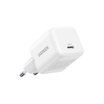  Зарядное утройство UGREEN X513 (65013) 30W USB-C GaN Fast Charger With USB-C-USB-C Cable 1m EU White 