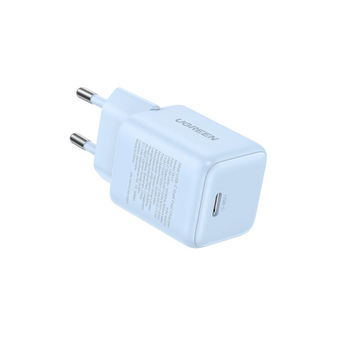  Зарядное утройство UGREEN X513 (65010) 30W USB-C GaN Fast Charger EU -Blue 