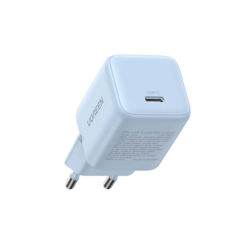  Зарядное утройство UGREEN X513 (65010) 30W USB-C GaN Fast Charger EU -Blue 