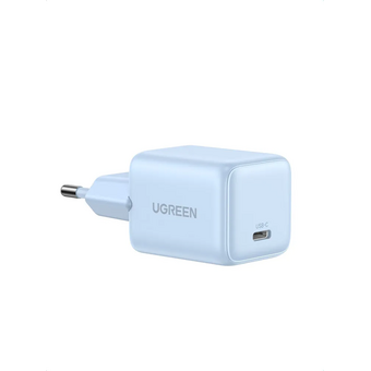  Зарядное утройство UGREEN X513 (65010) 30W USB-C GaN Fast Charger EU -Blue 