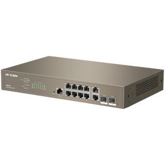  Коммутатор управляемый L3 IP-COM G5312F 12 портов, 10х1 Гбит/с, Base-X SFP 2х1 Гбит/с, настольный 