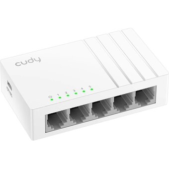  Коммутатор Cudy GS105U (L2) 5x1Гбит/с неуправляемый 