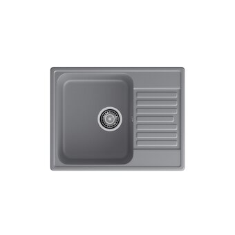  Кухонная мойка LEX Garda 620 Deep Grey 