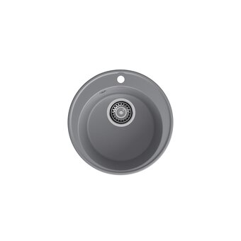  Кухонная мойка LEX Lugano 480 Deep Grey 