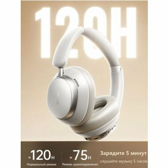  Наушники UGREEN HP206 (55614) Studio Pro Hybrid Active Noise-Cancelling White 