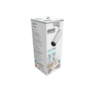  Трековая система GAUSS TR083 4000К, белый 