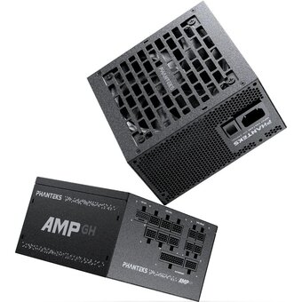  Блок питания PHANTEKS AMP GH 1000W (PH-P1000GR_BK01) (80 Plus Platinum, ATX 3.1, PCIe 5.1, APFC, 120mm Fan, Fully Modular, Black) 