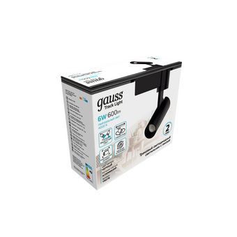  Трековая система GAUSS TR076 4000К, черный 