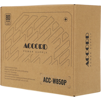  Блок питания Accord ACC-W850P, 850Вт, 120мм, retail 